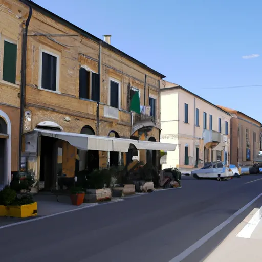 Illustrazione di un negozio di preziosi in provincia di ancona