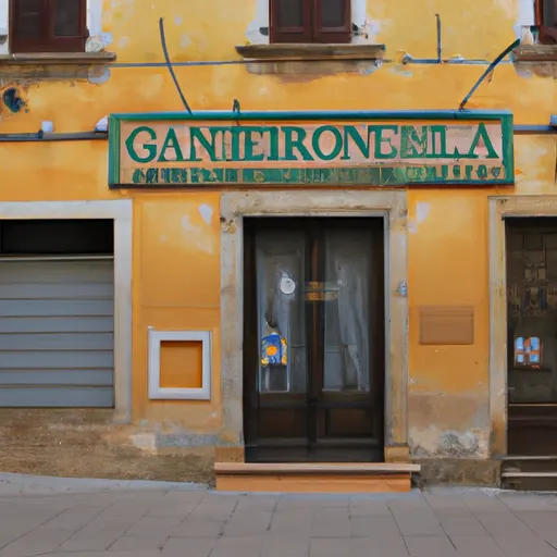Illustrazione di un negozio di preziosi in provincia di chieti