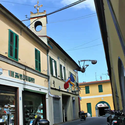 Illustrazione di un negozio di preziosi in provincia di pisa