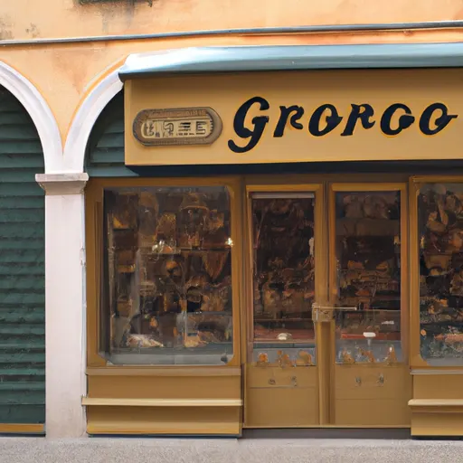 Illustrazione di un negozio di preziosi in provincia di treviso