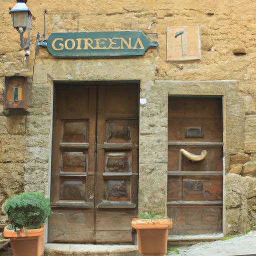 Illustrazione di un negozio di preziosi in provincia di viterbo